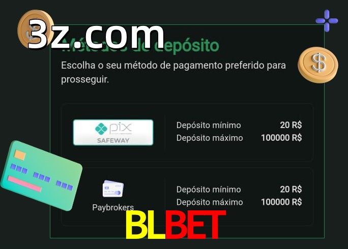 O cassino BLBETbet oferece uma grande variedade de métodos de pagamento